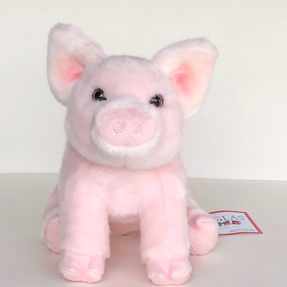 Douglas Plush New w/Tag Pig Pink Betina Stuffed Animal 10" - Picture 9 of 11